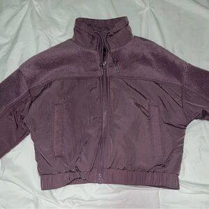 Urban Outfitters Purple Fleece Jacket